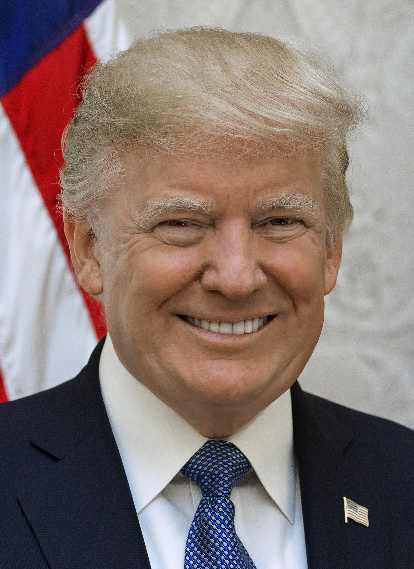 Official portrait of President Donald J. Trump, Friday, October 6, 2017.  (Official White House photo by Shealah Craighead)
